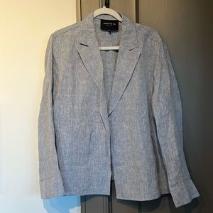 Lafayette 148 linen blazer size L